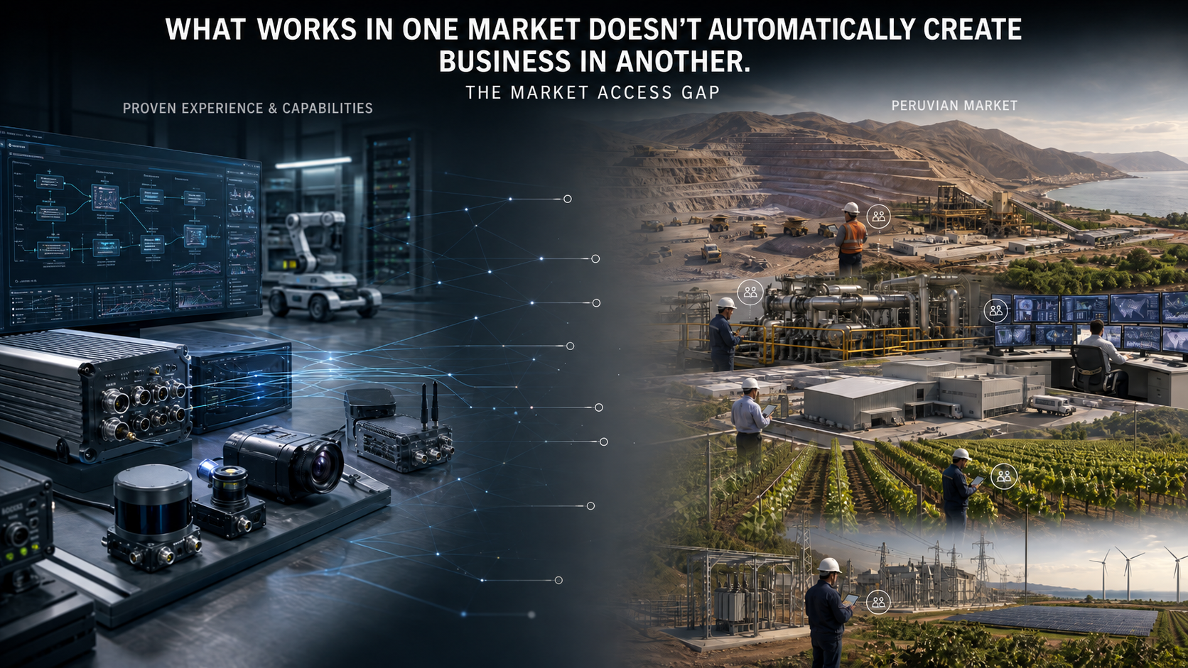 Market access between international B2B capabilities and operating environments in Peru